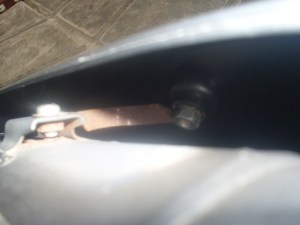 plat tambahan dudukan coner knalpot versi baru