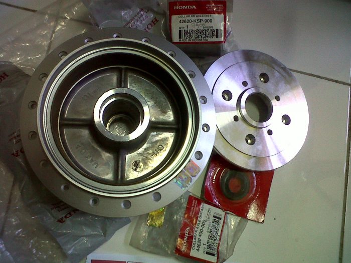 tromol belakang dan plendes