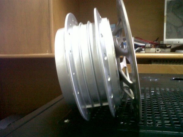 tromol belakang sudah dirakit