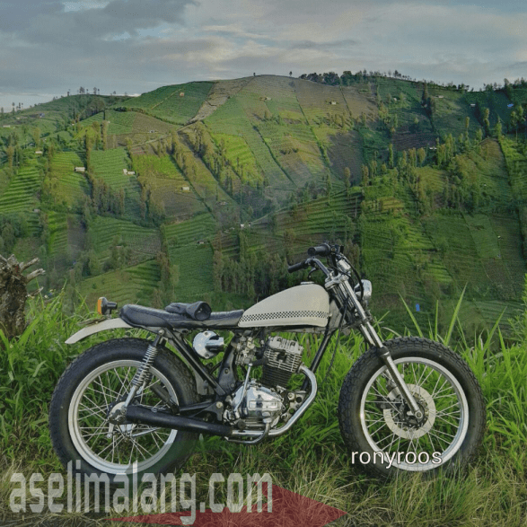 GL 100 V2.1 , roda gendut, foto : koleksi pribadi Rony