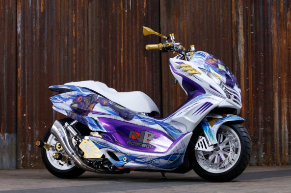 Honda PCX jawara Matic National Champion, karya Peterson Rvai